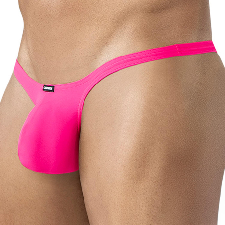 CUT4MEN SP4NDEX GLOW Bulge Plus Thong - Hot Pink
