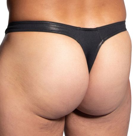 Manstore M2483 Tower Thong - Black