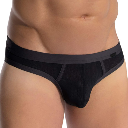 Slip Rétro RED 2477 Noir Olaf Benz