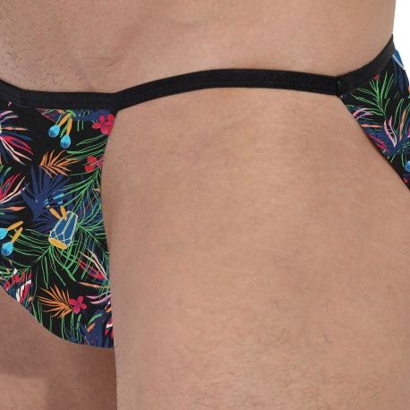 HOM Slip Tanga Funky Styles Noir