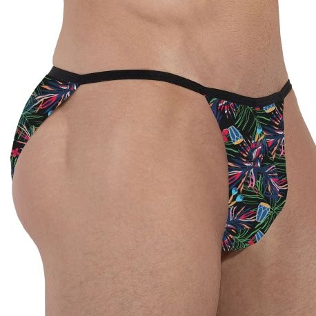 HOM Slip Tanga Funky Styles Noir