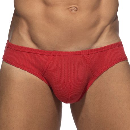 Addicted Slip Bikini Puff Rouge