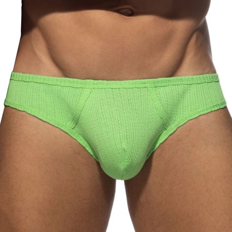 Addicted Slip Bikini Puff Citron Vert