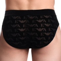 Emporio Armani Slip Jacquard Velvet Noir