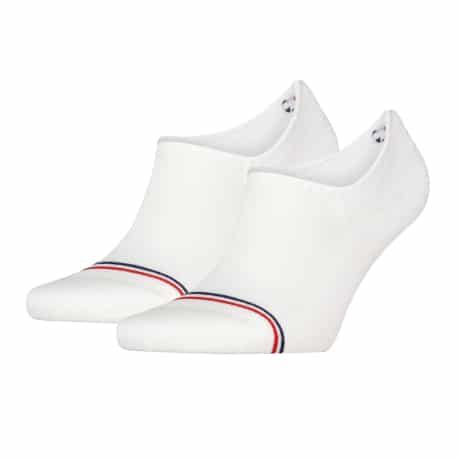 Tommy Hilfiger 2-Pack Tommy Jeans Invisible Socks - White