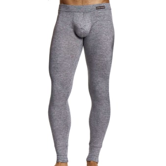 Caleçon Long Mohair Gris Chiné Modus Vivendi