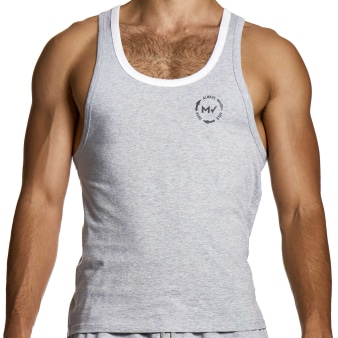 Débardeur Coton Athletic Gris Chiné Modus Vivendi