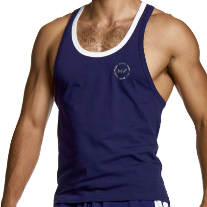Débardeur Coton Athletic Bleu Marine Modus Vivendi