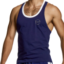 Modus Vivendi Débardeur Coton Athletic Bleu Marine