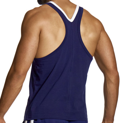 Débardeur Coton Athletic Bleu Marine Modus Vivendi