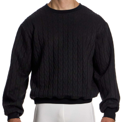 Pull Cable Knit Noir Modus Vivendi
