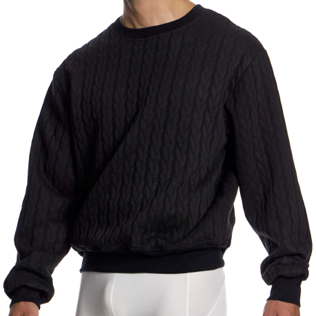 Modus Vivendi Cable Knit Jumper - Black