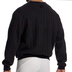 Pull Cable Knit Noir Modus Vivendi