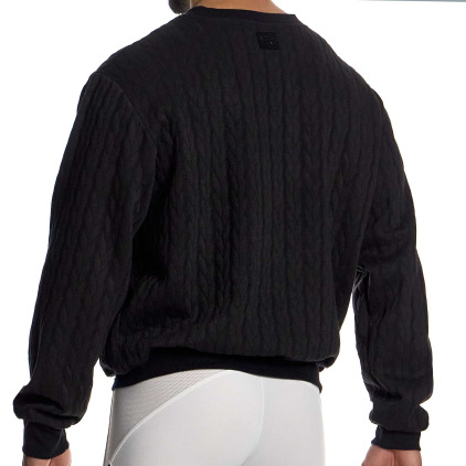 Pull Cable Knit Noir Modus Vivendi
