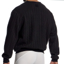 Modus Vivendi Pull Cable Knit Noir