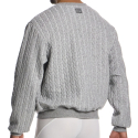 Modus Vivendi Pull Cable Knit Gris