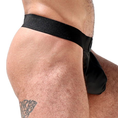Rufskin T-Bag Backless Thong - Black