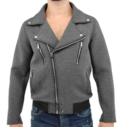 Veste Motard Alpha Anthracite Breedwell