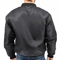 Veste Bomber Renegade Noir Breedwell