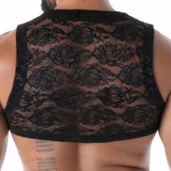 Crop Top Zippé Fluid Lace TOF Paris