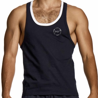 Débardeur Coton Athletic Noir Modus Vivendi