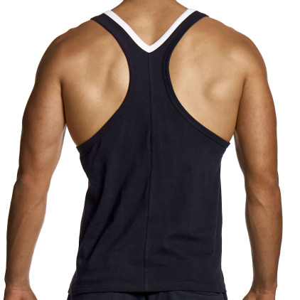 Débardeur Coton Athletic Noir Modus Vivendi