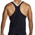 Modus Vivendi Athletic Cotton Tank Top - Black