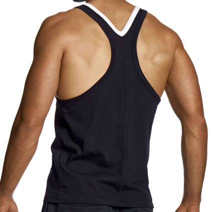 Débardeur Coton Athletic Noir Modus Vivendi