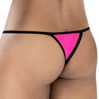 String Mini Kini SP4NDEX GLOW Rose Vif CUT4MEN