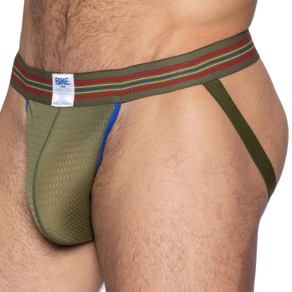 Jock Strap Mesh Kaki Bike