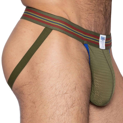 Jock Strap Mesh Kaki Bike