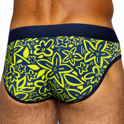 Bike Cotton Briefs - Flower Party