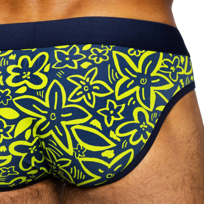 Bike Cotton Briefs - Flower Party