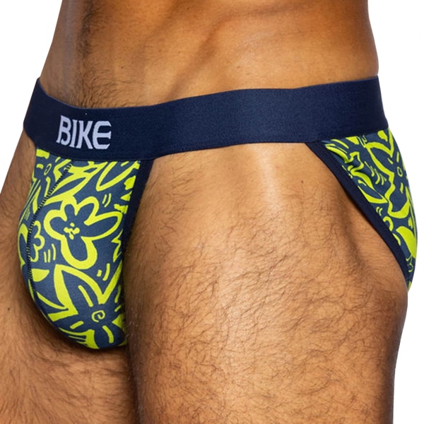 Slip Tanga Coton Flower Party Bike