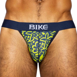 Bike Cotton Tanga Briefs - Flower Party