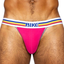 Slip Tanga Coton Rose  Bike