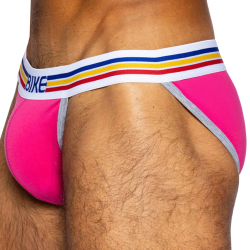 Bike Cotton Tanga Briefs - Pink