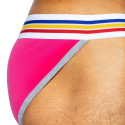 Bike Cotton Tanga Briefs - Pink