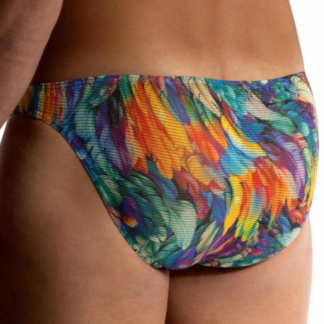 Manstore M2508 Low Rise Briefs - Feathers