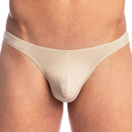 Stellar Dust Bikini Thong - Cream