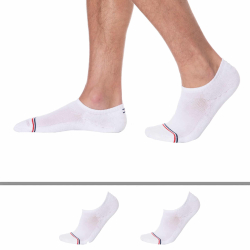 Lot de 2 Paires de Chaussettes Invisibles Tommy Hilfiger