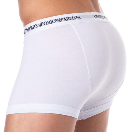 Lot de 3 Boxers Core Logoband Blancs Emporio Armani