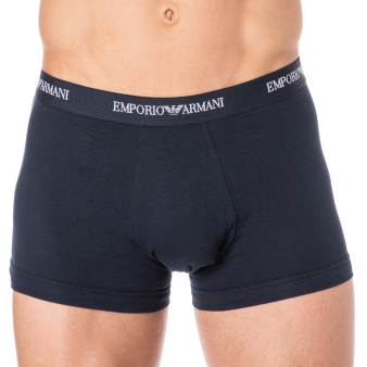Emporio Armani 3-Pack Core Logoband Boxer Briefs - Navy