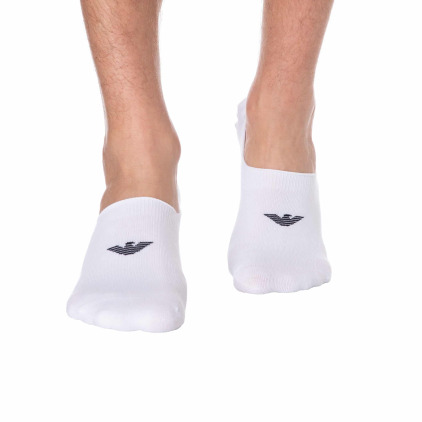Lot de 3 Paires de Chaussettes Invisibles Casual Cotton Emporio Armani
