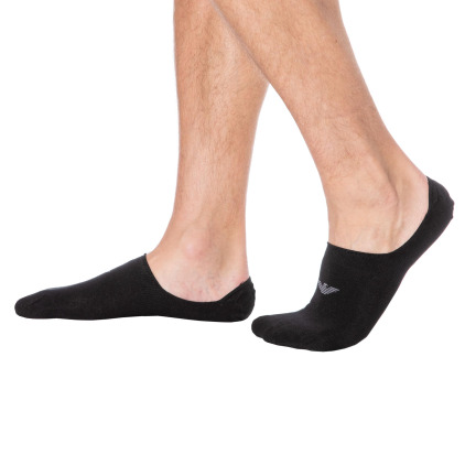Lot de 3 Paires de Chaussettes Invisibles Casual Cotton Emporio Armani