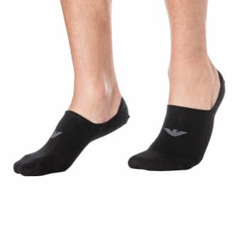 Lot de 3 Paires de Chaussettes Invisibles Casual Cotton Emporio Armani