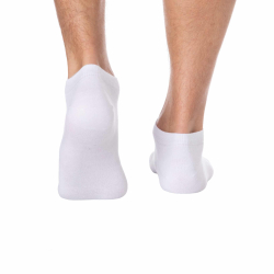 Emporio Armani 3-Pack Casual Cotton Sneaker Socks - White