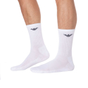 Emporio Armani 3-Pack Sporty Sponge Socks - White