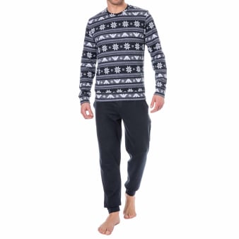 Emporio Armani Holidays Jacquard Loungewear - Blue