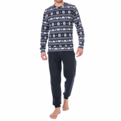 Emporio Armani Holidays Jacquard Loungewear - Blue